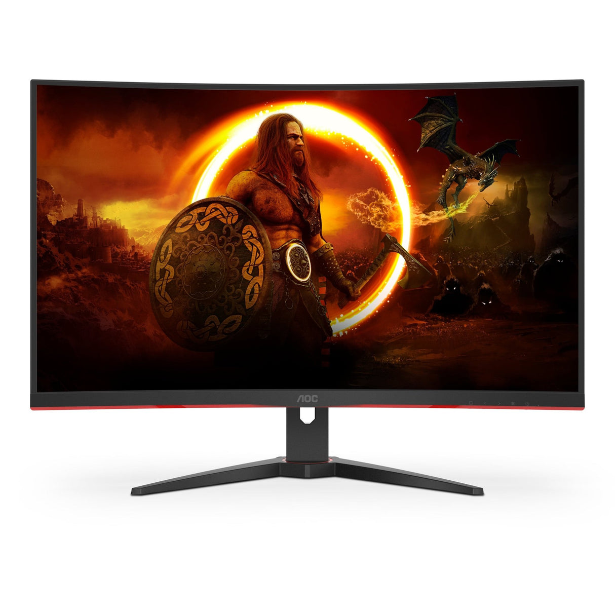 AOC Gaming C32G2ZE/BK 32 1920 x 1080 HDMI DisplayPort 240Hz AOC