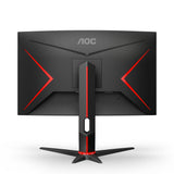 AOC Gaming CQ27G2U/BK 27 2560 x 1440 VGA (HD-15) HDMI DisplayPort 144Hz Pivot Skærm AOC