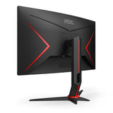 AOC Gaming CQ27G2U/BK 27 2560 x 1440 VGA (HD-15) HDMI DisplayPort 144Hz Pivot Skærm AOC