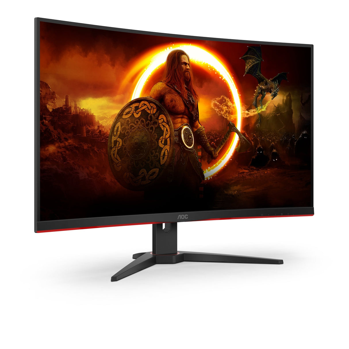 AOC Gaming CQ32G2SE/BK 32 2560 x 1440 HDMI DisplayPort 165Hz AOC