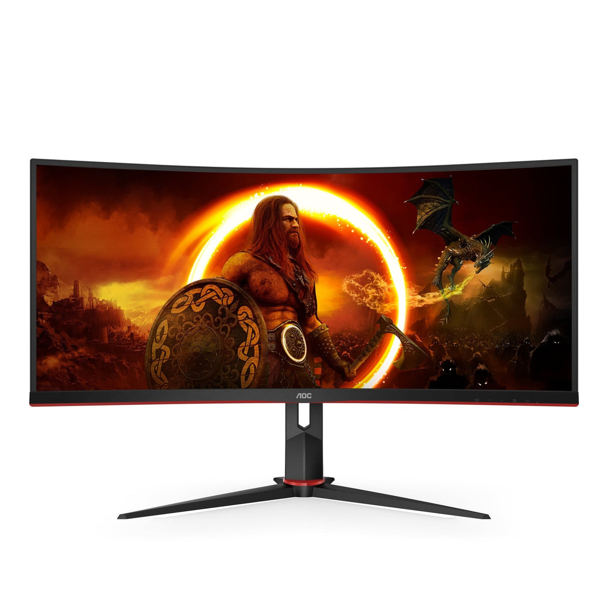 AOC Gaming CU34G2X/BK 34 3440 x 1440 HDMI DisplayPort 144Hz AOC