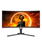 AOC Gaming CU34G3S/BK 34 3440 x 1440 HDMI DisplayPort 165Hz AOC