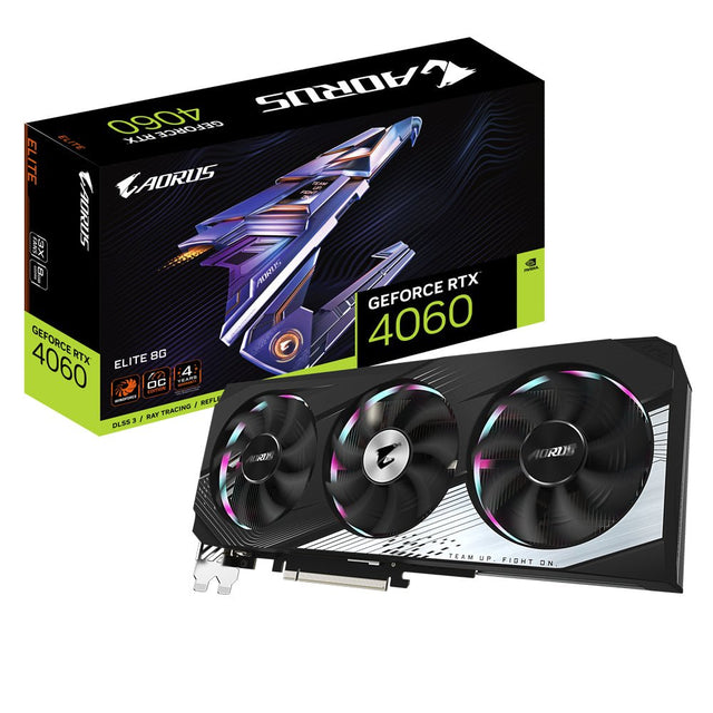 AORUS AORUS GeForce RTX 4060 ELITE 8G 8GB Gigabyte