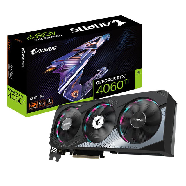 AORUS GeForce RTX 4060 Ti ELITE 8G 8GB Gigabyte