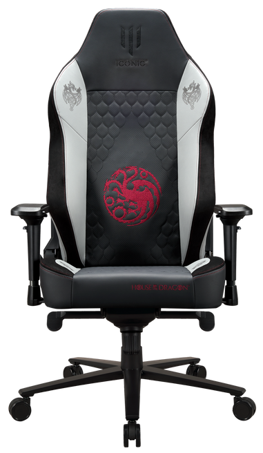 Apollon Collector / House Of The Dragon Black seat + grey/red Subsonic