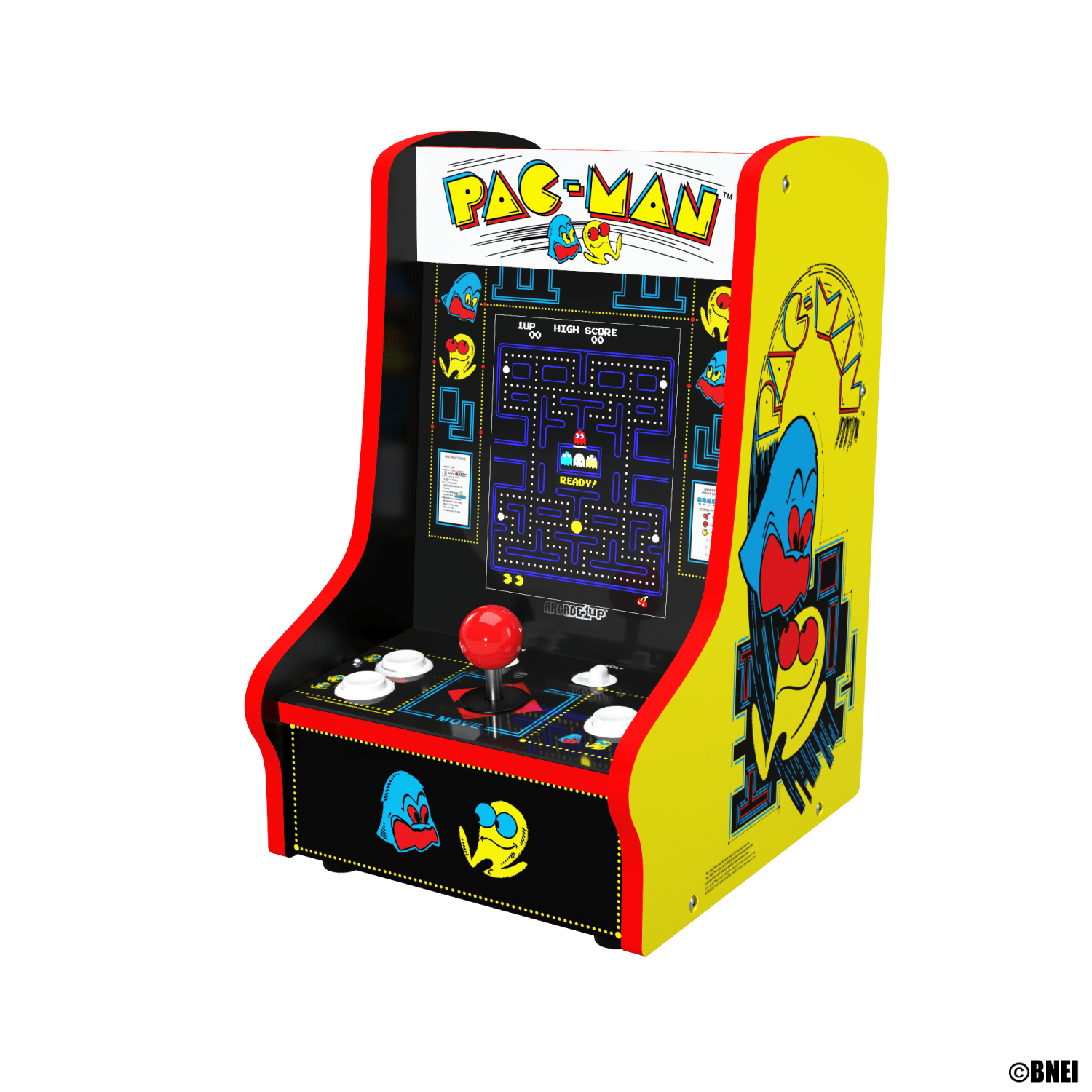 ARCADE 1 UP 2022 COUNTER CADE 1 PLAYER PAC-MAN Arcade1Up