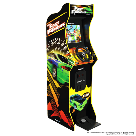 ARCADE 1 UP FAST AND FURIOUS RACING ARCADE MACHINE Arcade1Up