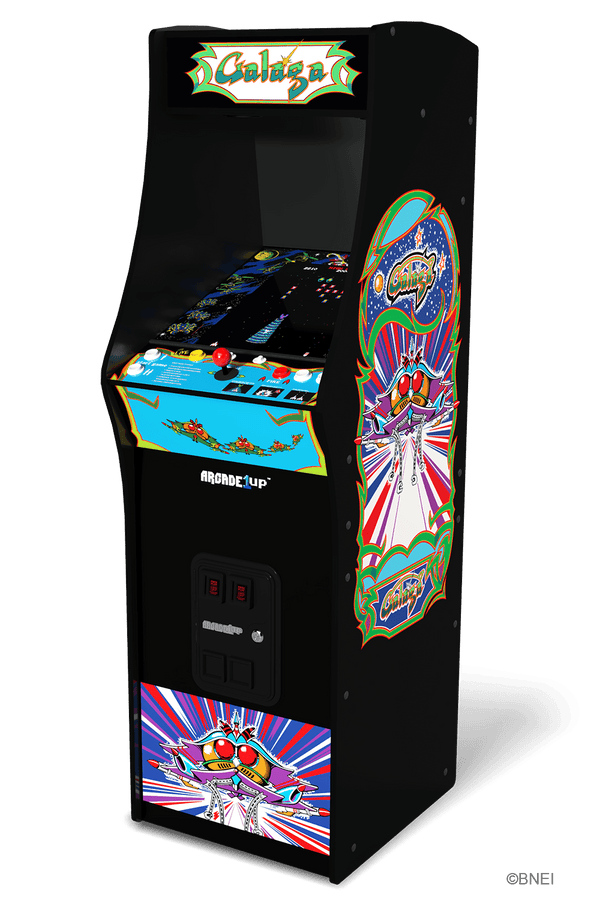 ARCADE 1 UP GALAGA DELUXE ARCADE MACHINE