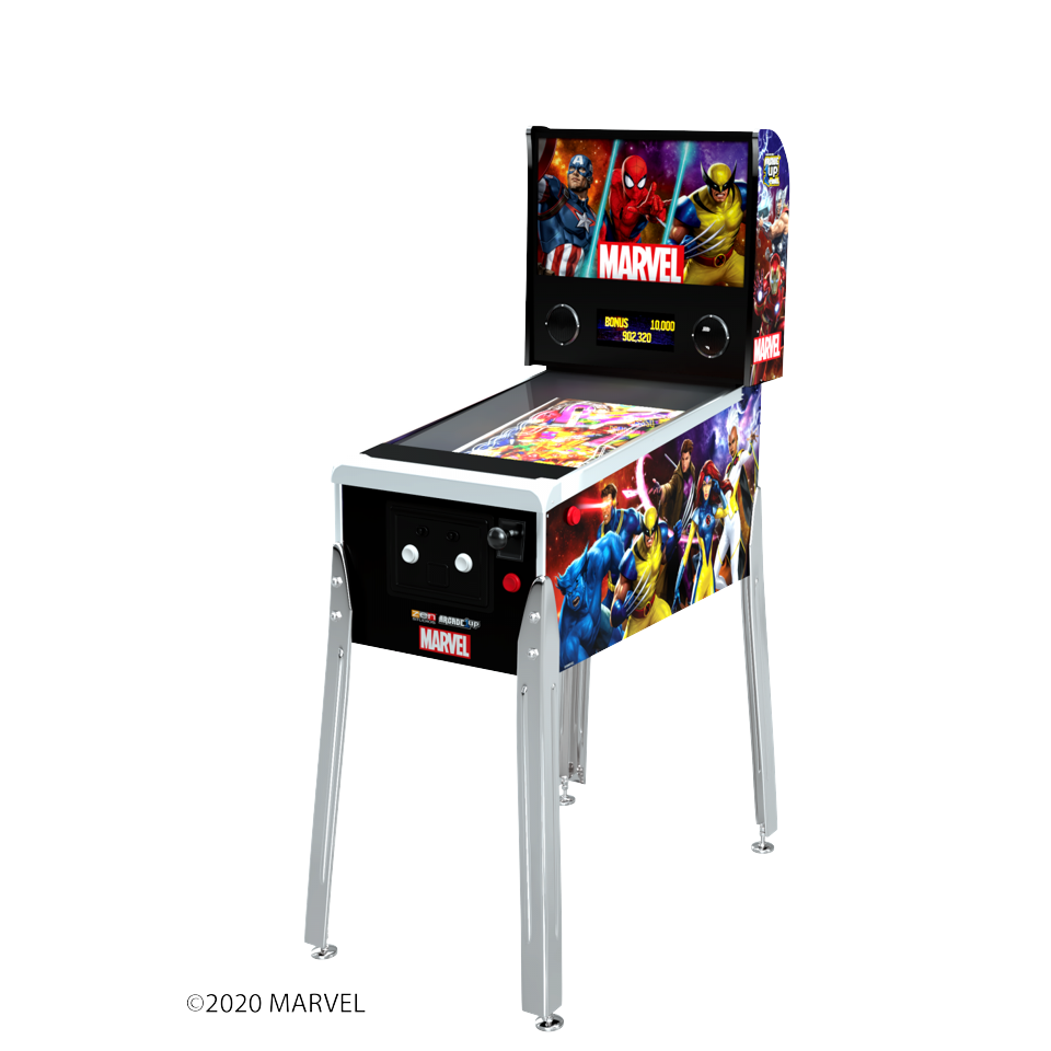 ARCADE 1 Up Marvel Virtual Pinball Machine