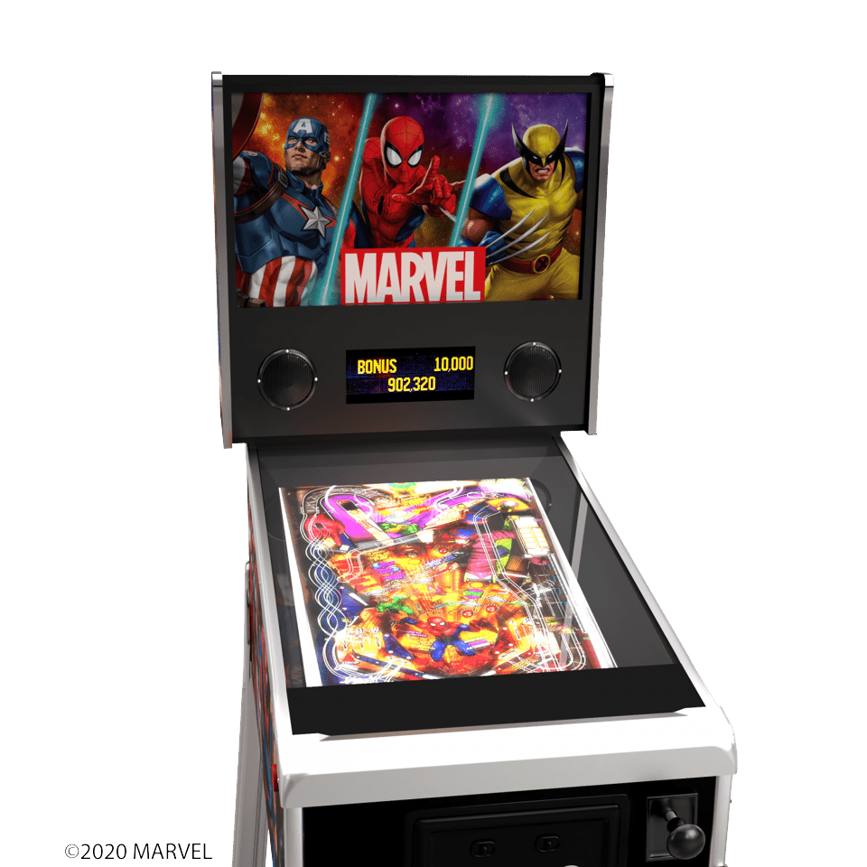 ARCADE 1 Up Marvel Virtual Pinball Machine Arcade1Up