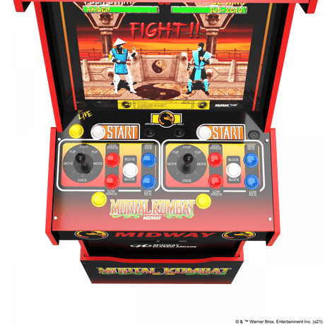 ARCADE 1 UP MORTAL KOMBAT MIDWAY LEGACY 14-IN-1 WIFI ENABLED ARCADE MACHINE Arcade1Up