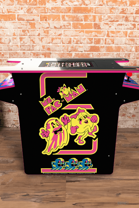 ARCADE 1 UP MS. PAC-MAN HEAD-TO-HEAD TABLE Arcade1Up