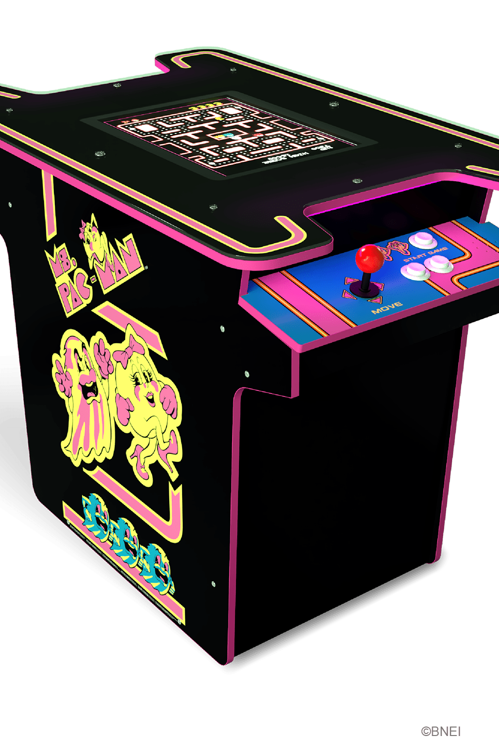 ARCADE 1 UP MS. PAC-MAN HEAD-TO-HEAD TABLE Arcade1Up