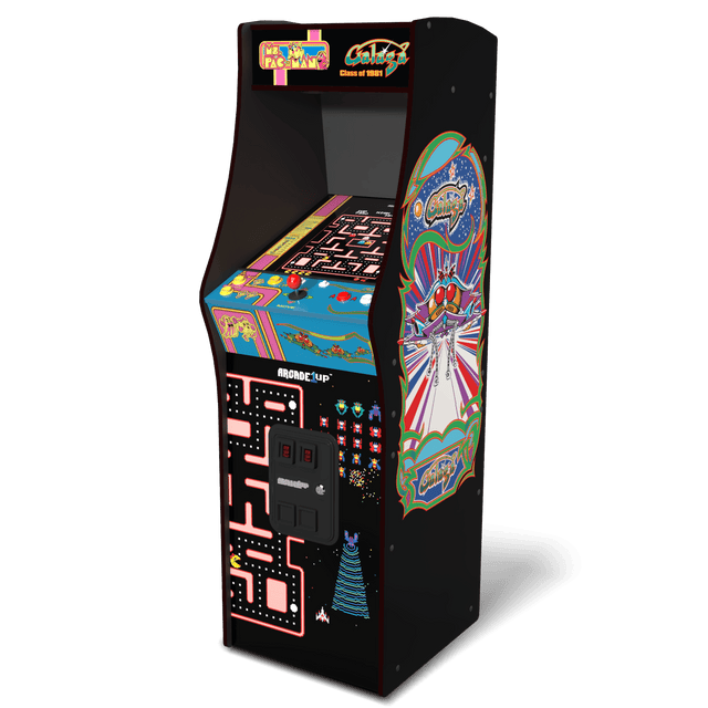 ARCADE 1 UP MS. PAC-MAN VS GALAGA CLASS OF 81 DELUXE ARCADE MACHINE Arcade1Up