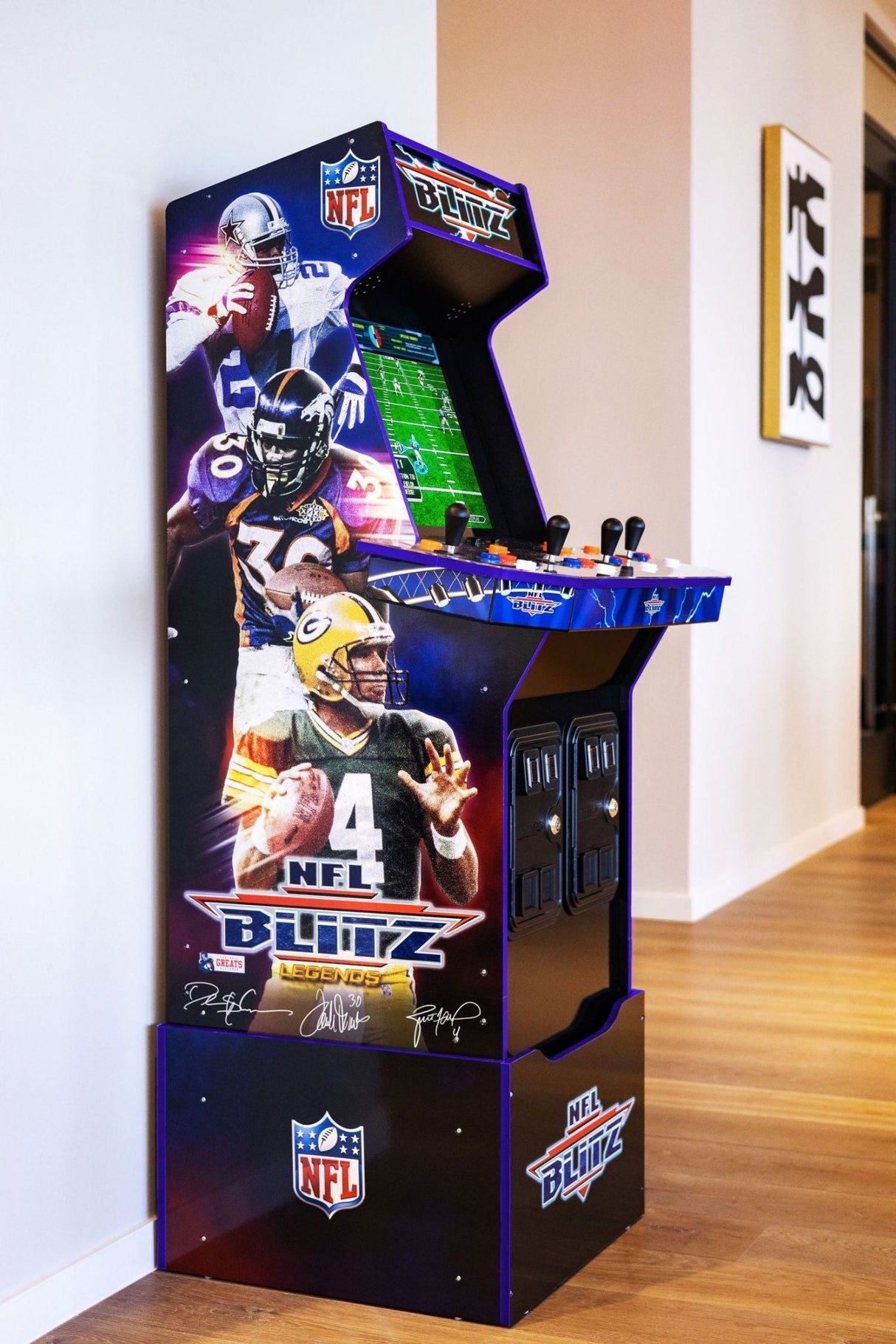 ARCADE 1 UP NFL BLITZ ARCADE MACHINE Arcade1Up