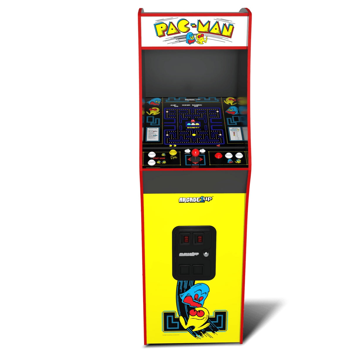 ARCADE 1 UP PAC-MAN DELUXE ARCADE MACHINE Arcade1Up