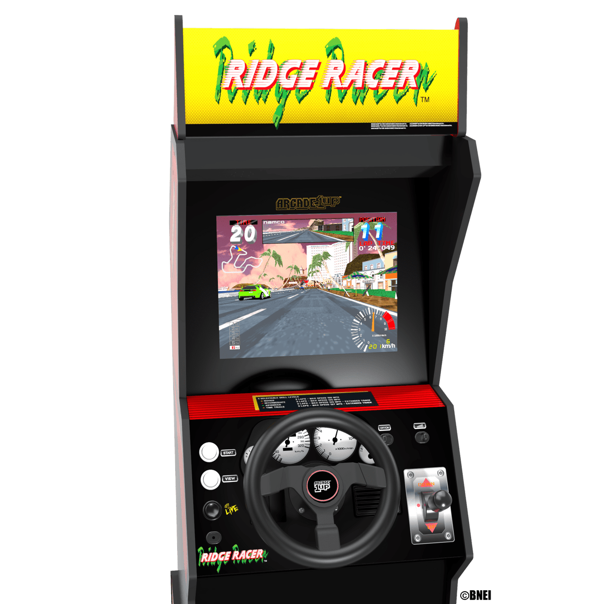 ARCADE 1 UP RIDGE RACER ARCADE MACHINE Arcade1Up