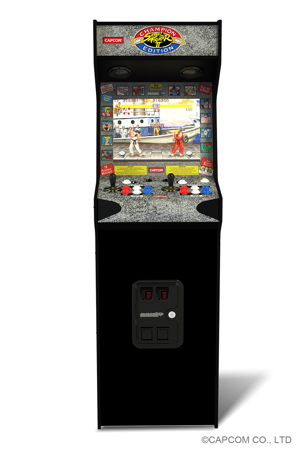 ARCADE 1 UP STREET FIGHTER DELUXE ARCADE MACHINE Arcade1Up