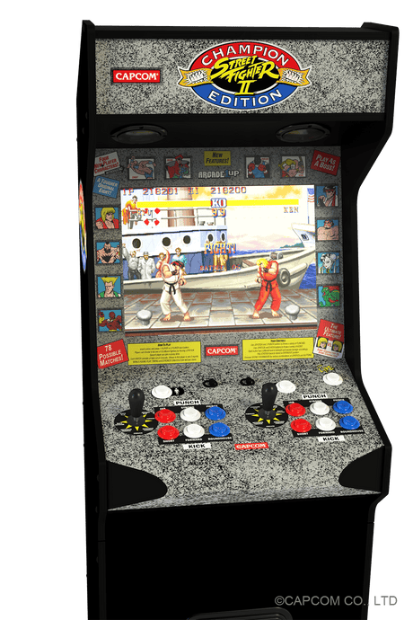 ARCADE 1 UP STREET FIGHTER DELUXE ARCADE MACHINE Arcade1Up