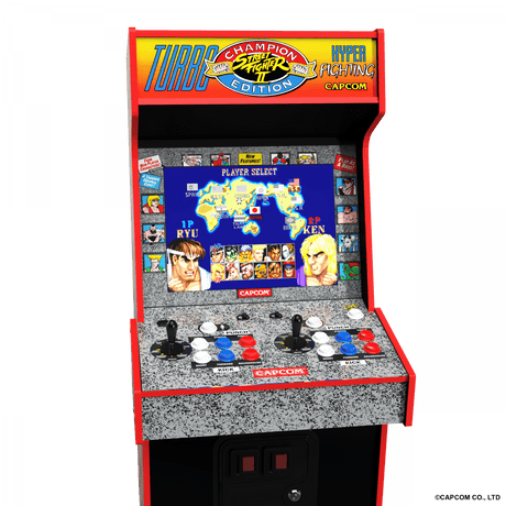 ARCADE 1 UP STREET FIGHTER LEGACY 14-IN-1 WIFI ENABLED ARCADE MACHINE Arcade1Up