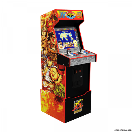 ARCADE 1 UP STREET FIGHTER LEGACY 14-IN-1 WIFI ENABLED ARCADE MACHINE Arcade1Up