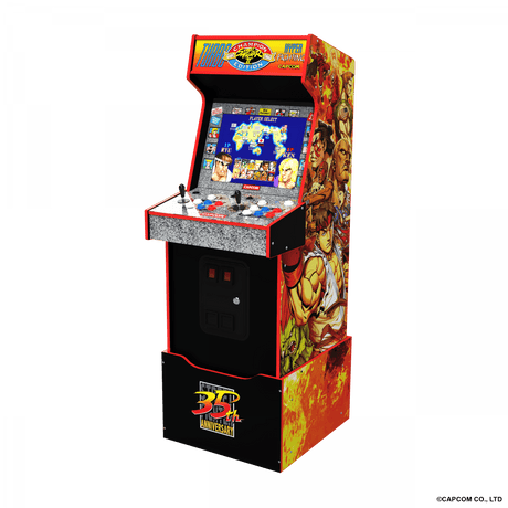 ARCADE 1 UP STREET FIGHTER LEGACY 14-IN-1 WIFI ENABLED ARCADE MACHINE Arcade1Up