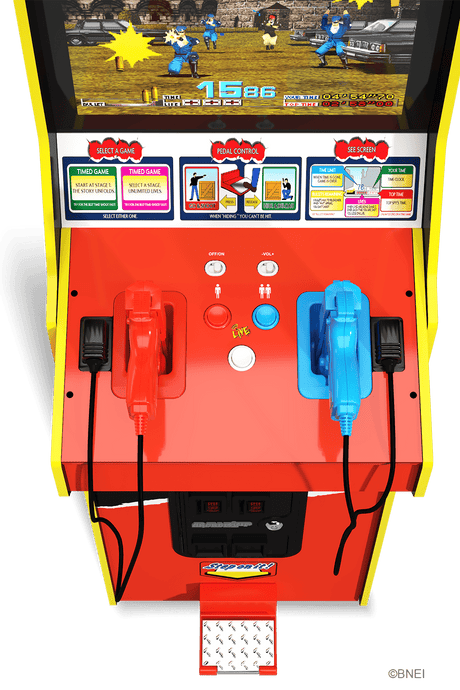 ARCADE 1 UP TIME CRISIS DELUXE ARCADE MACHINE Arcade1Up