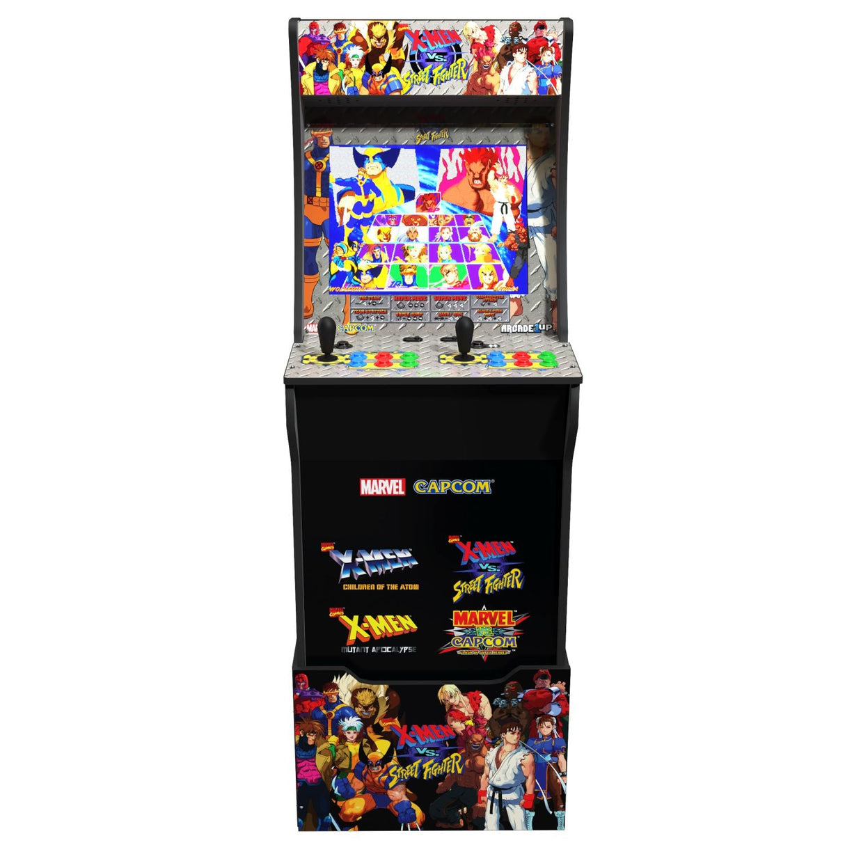 ARCADE 1 UP X-MEN VS STREET FIGHTER ARCADE MACHINE Arcade1Up