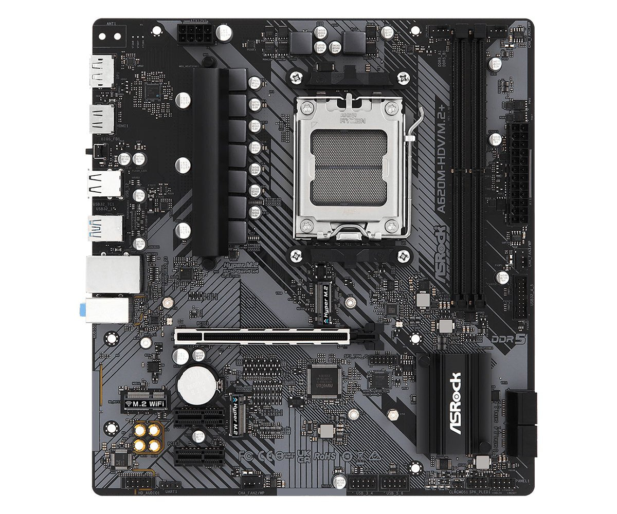 ASRock A620M-HDV/M.2+ - AM5 Asrock