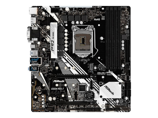 ASRock B365M Pro4-F Micro-ATX LGA1151  Intel B365 ASRock