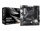 ASRock B450M Pro4-F R2.0 Micro-ATX  AM4 AMD B450 ASRock