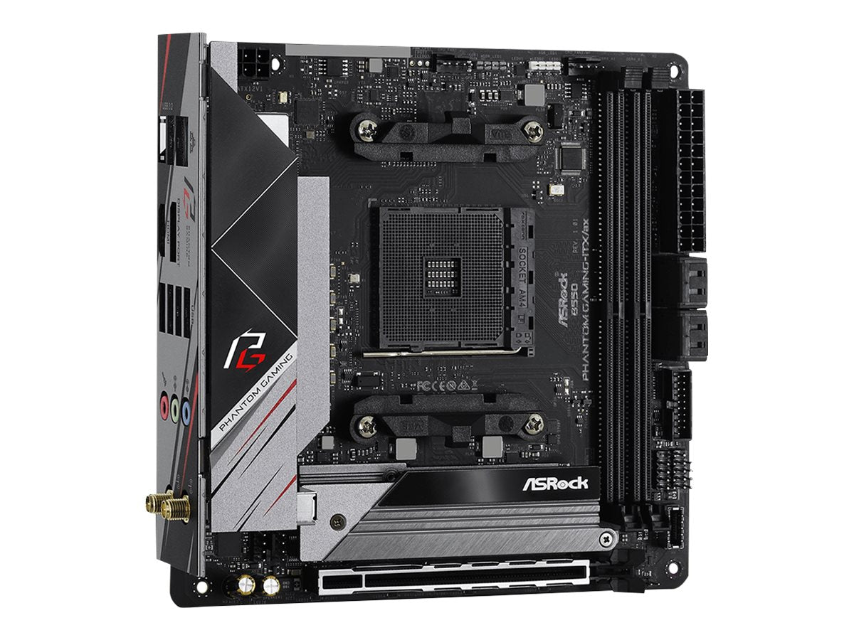 ASRock B550 Phantom Gaming-ITX/ax Mini ITX  AM4 AMD B550 ASRock