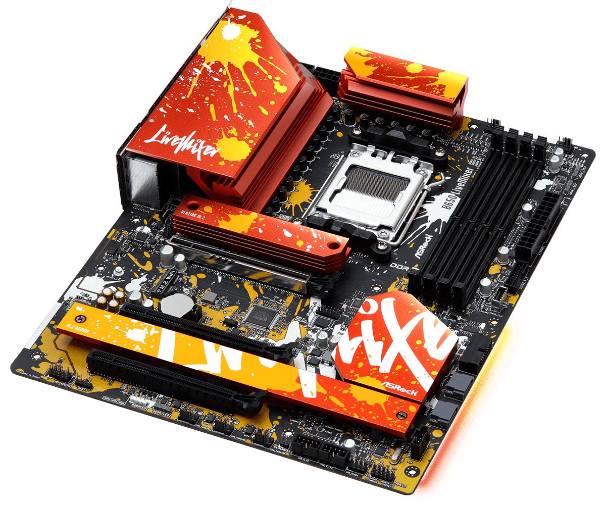 ASRock B650 LiveMixer (Motherboard, AMD AM5, 90-MXBJ50-A0UAYZ) ASRock