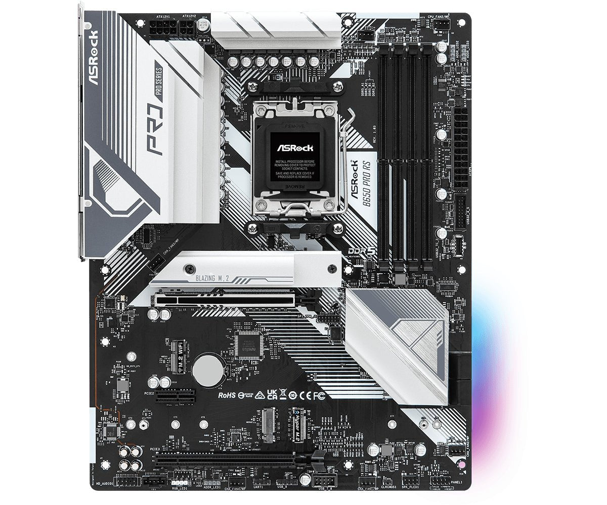 ASRock B650 Pro RS ATX  AM5 AMD B650 ASRock