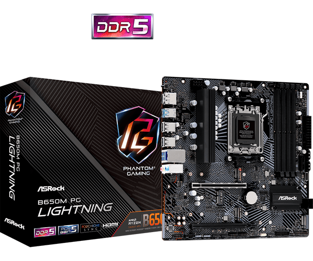 ASRock B650M PG LIGHTNING Asrock