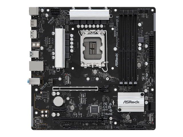 ASRock B660M Phantom Gaming 4 Micro-ATX LGA1700  Intel B660 ASRock