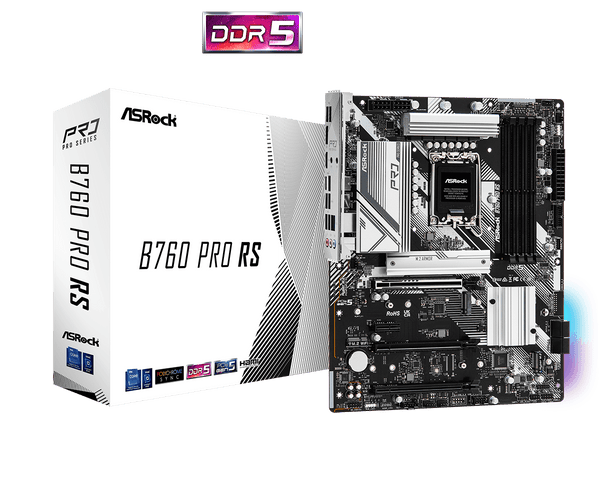 ASRock B760 PRO RS - Bundkort