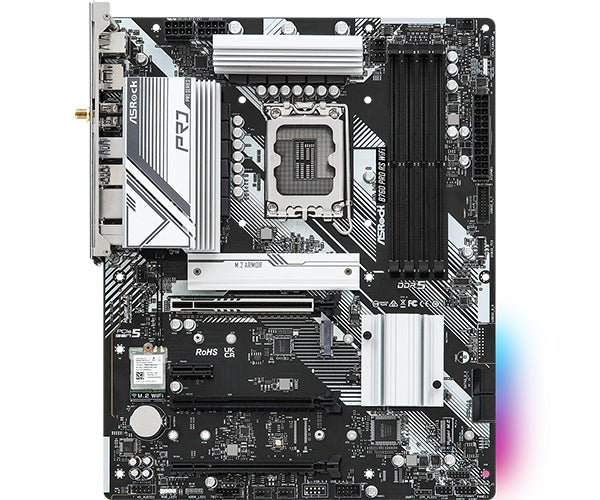 ASRock B760 Pro RS WiFi ATX LGA1700  Intel B760 ASRock