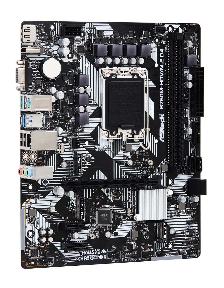 ASRock B760M-HDV/M.2 DDR4 Asrock