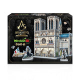 Assassin's Creed - Notre Dame 3D - Puslespil WREBBIT