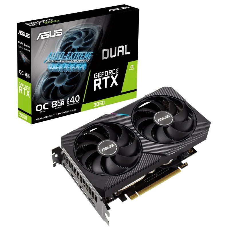 ASUS Dual GeForce RTX 3050 OC Edition 8GB Asus