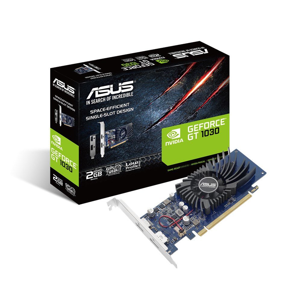 ASUS GeForce GT 1030 2GB GDDR5 (with Low Profile-bracket)(GT1030-2G-BRK) Asus