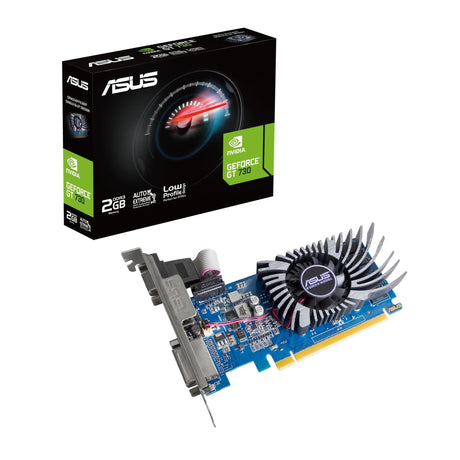 ASUS GeForce GT 730 2GB (with Low Profile-bracket) (GT730-2GD3-BRK-EVO) Asus