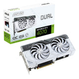 ASUS GeForce RTX 4070 12GB DUAL OC WHITE EDITION Asus