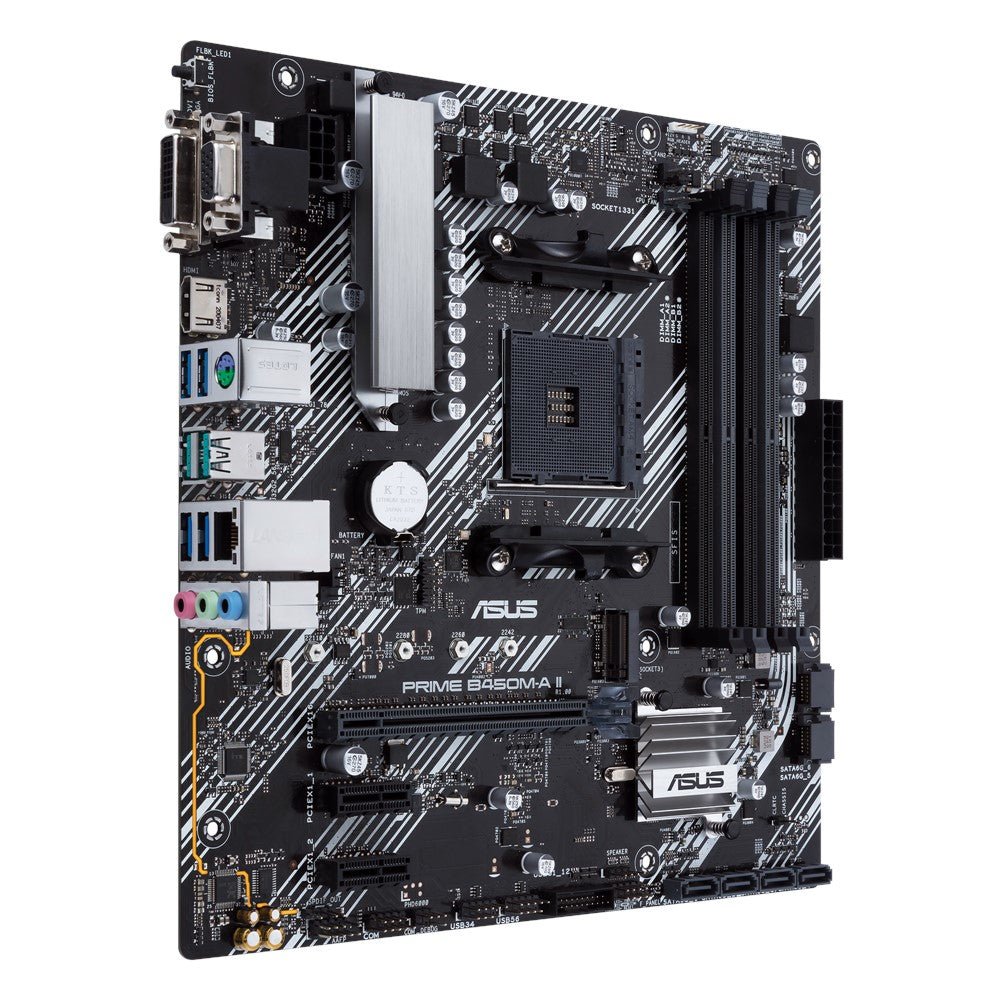 ASUS PRIME B450M-A II (mATX, B450, AM4) Asus