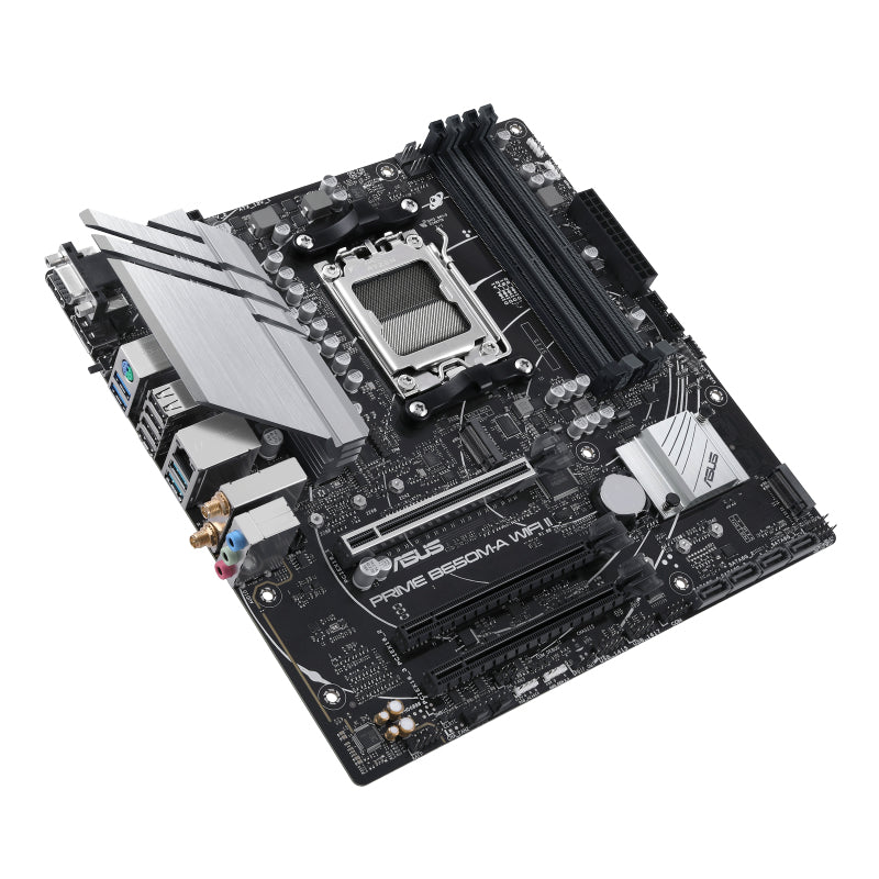 ASUS PRIME B650M-A WIFI II (mATX, B650, AM5) Asus