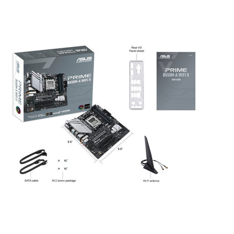 ASUS PRIME B650M-A WIFI II (mATX, B650, AM5) Asus