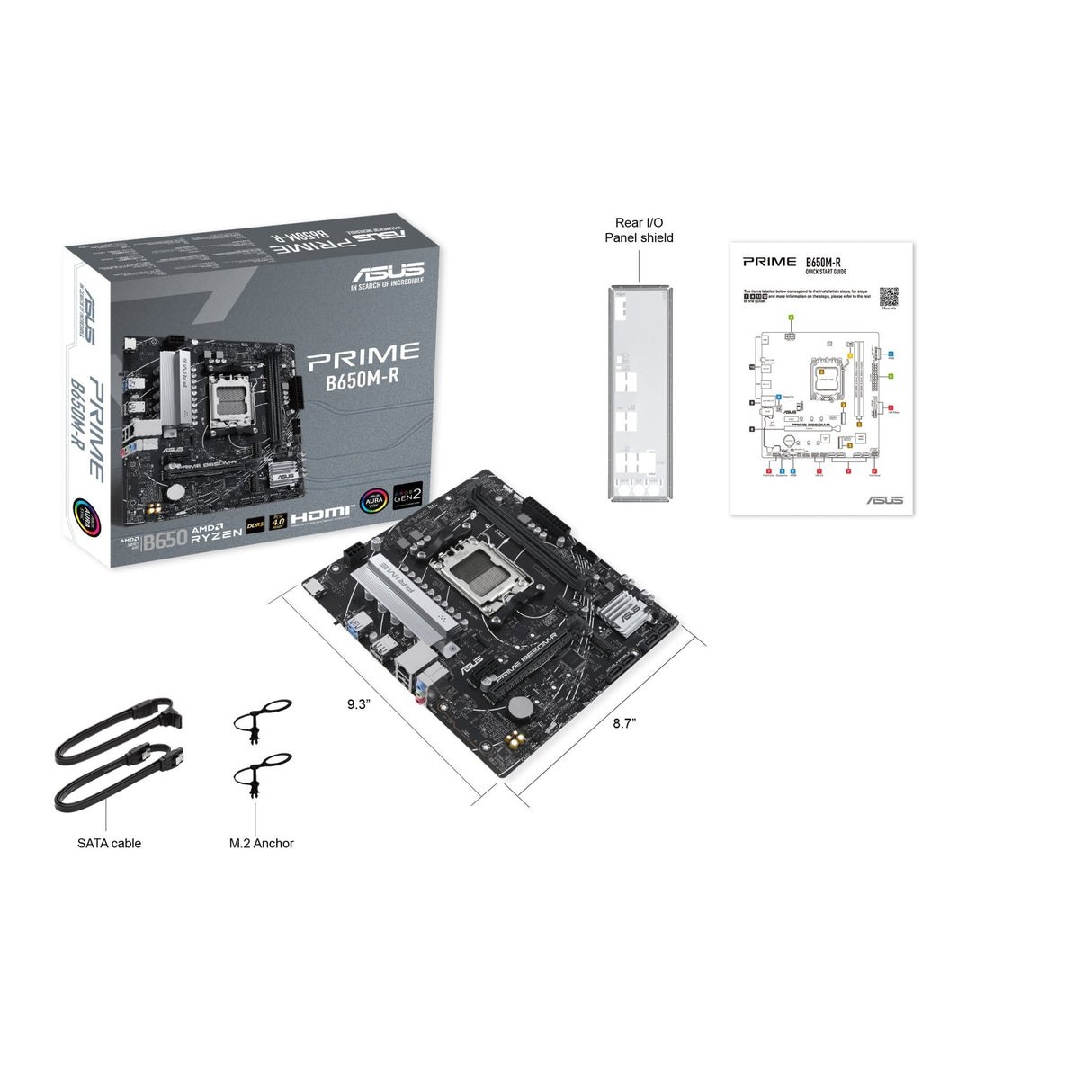 ASUS PRIME B650M-R - Socket AM5 - motherboard Asus