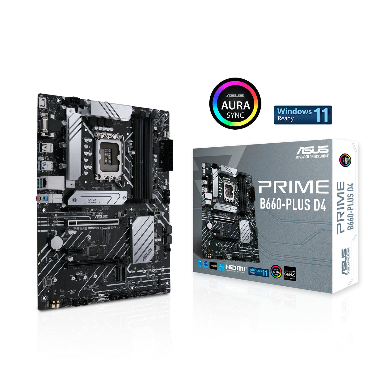 ASUS PRIME B660-PLUS D4 (ATX, B660, LGA 1700, DDR4) Asus