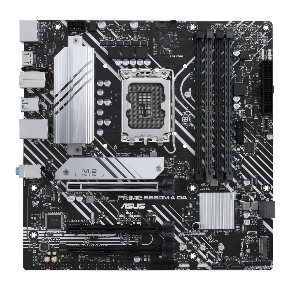 ASUS PRIME B660M-A D4 (mATX, B660, LGA 1700, DDR4) Asus